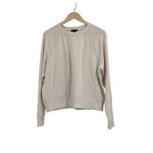 Quince Women SuperSoft Fleece Crew Cream Medium